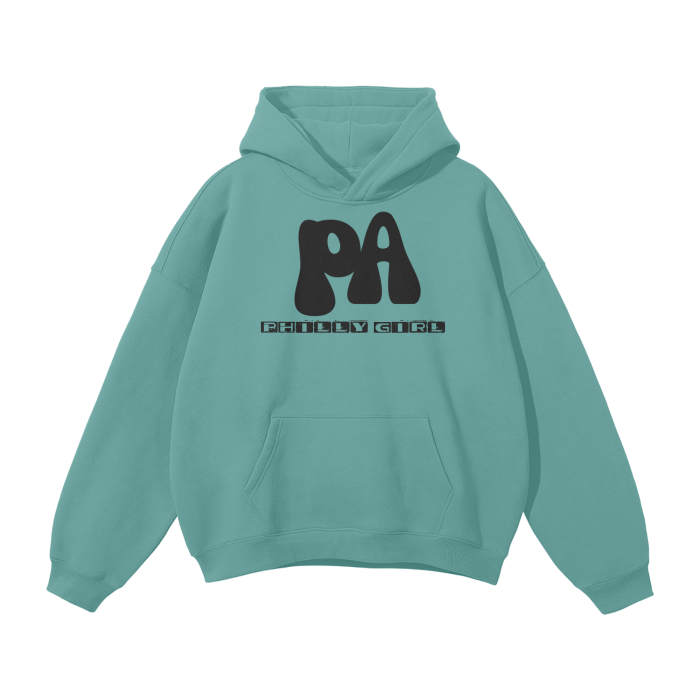 Streetwear Unisex Oversized Solid Color Fleece Hoodie