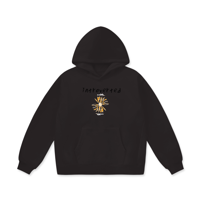Oversize Heavyweight Fleece Hoodie - 460 GSM
