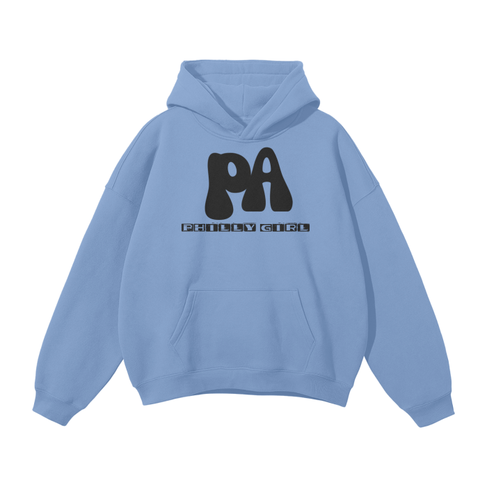 Streetwear Unisex Oversized Solid Color Fleece Hoodie