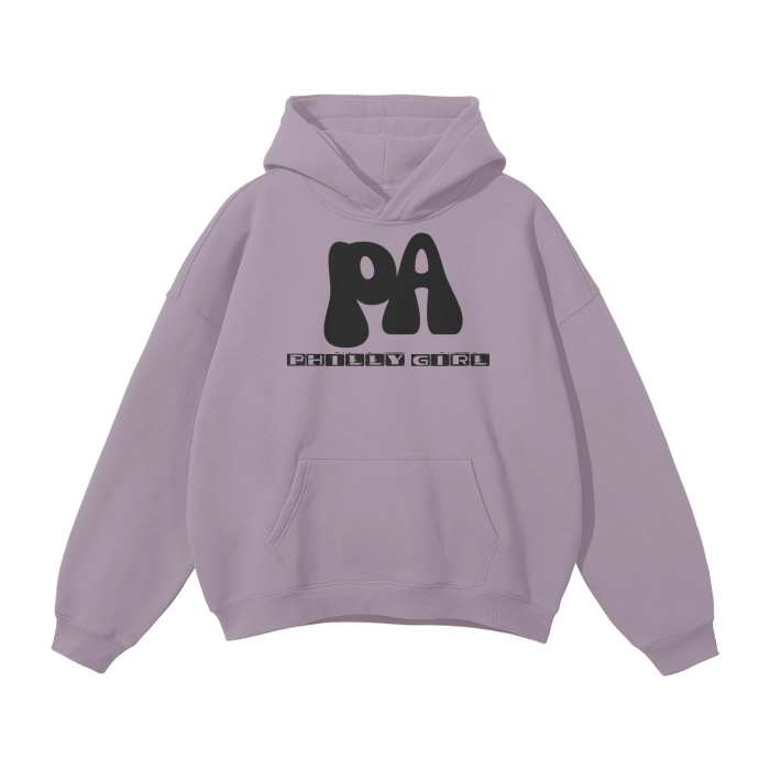 Streetwear Unisex Oversized Solid Color Fleece Hoodie