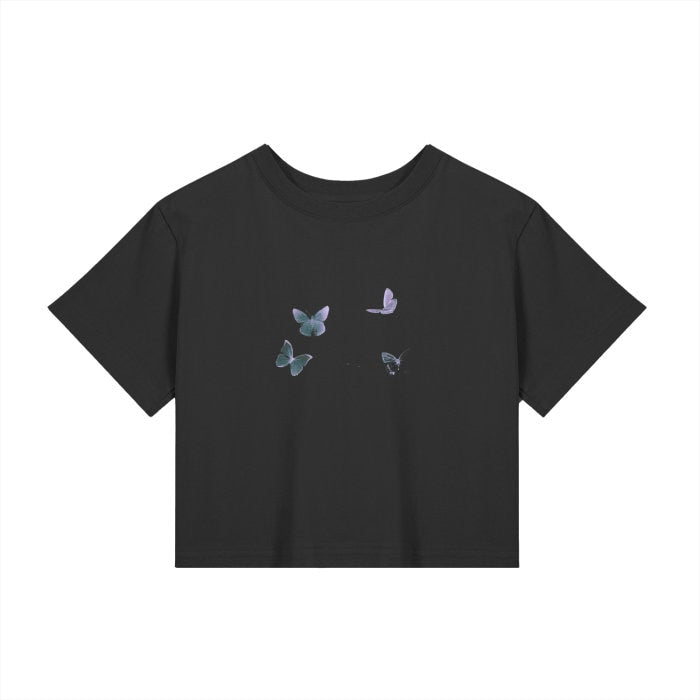 Butterfly Baby Tee Seamless T-Shirt