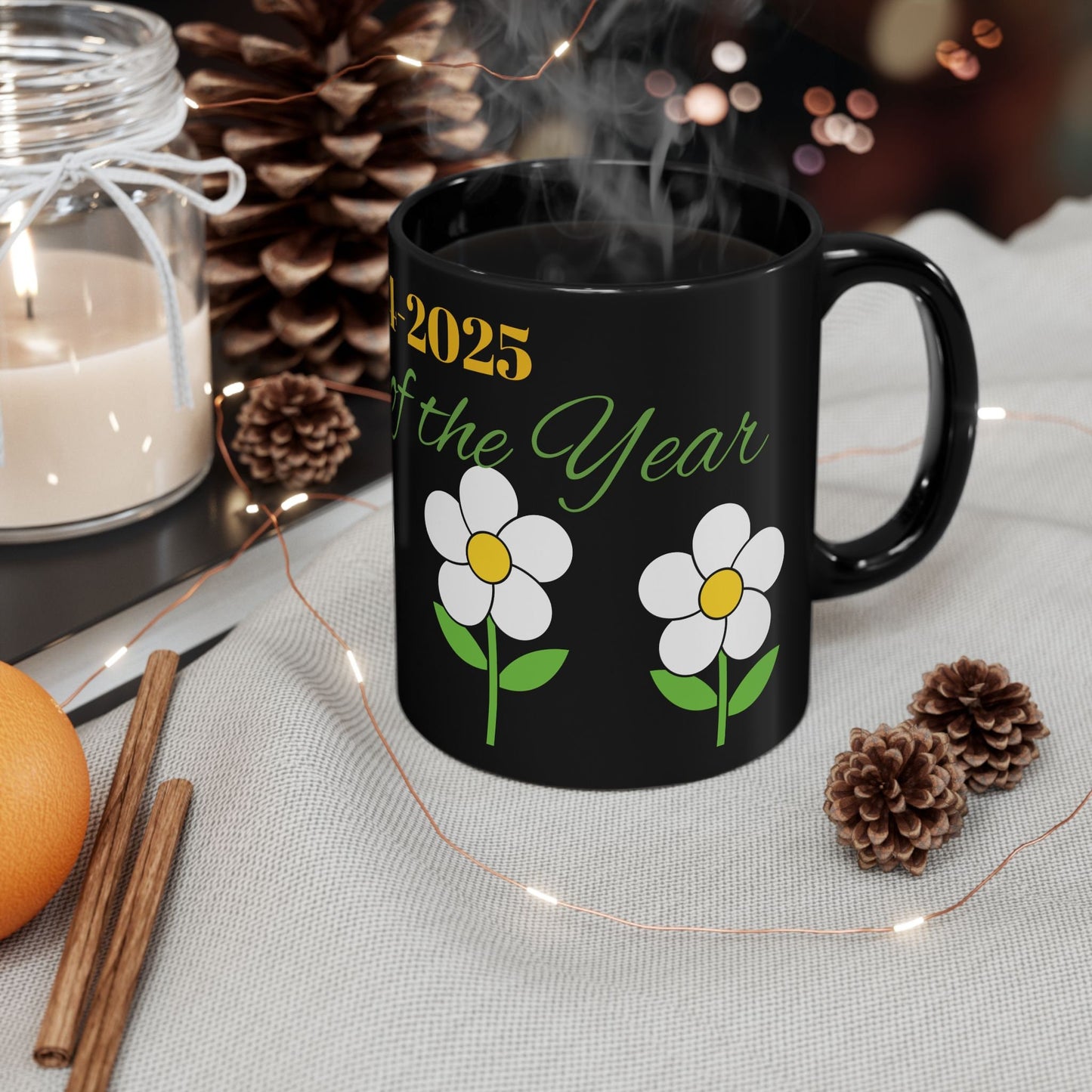 Teacher of the year Black Mug (11oz, 15oz)